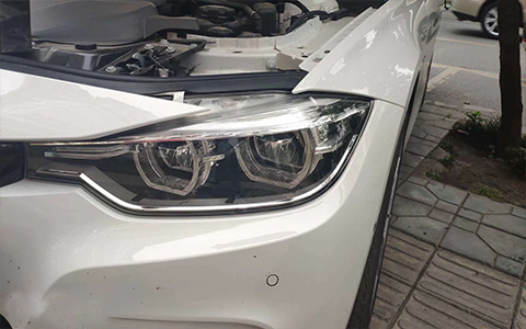 寶馬3系車燈改裝LED雙光透鏡